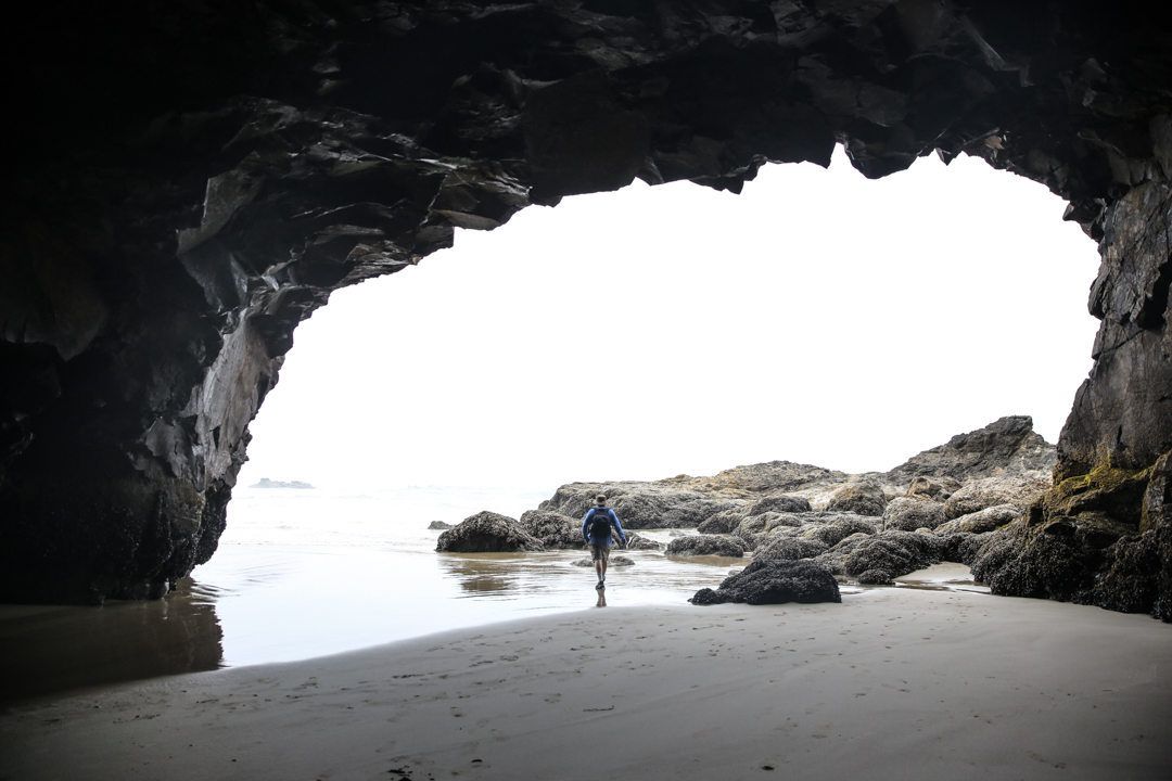 oregon sea caves